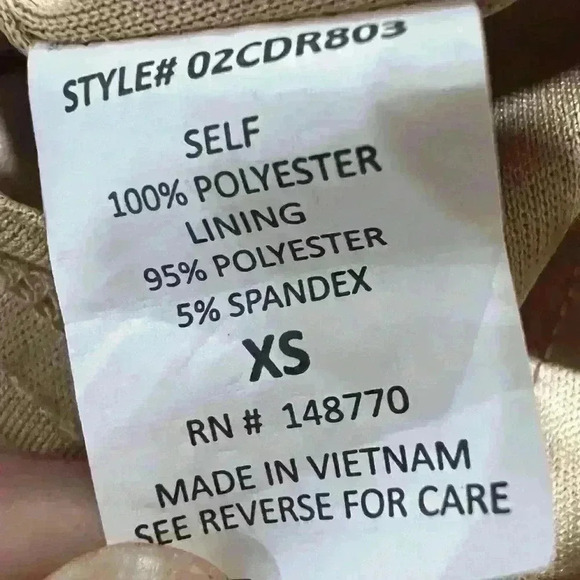 Sienna Sky leopard print v-neck flutter sleeve pockets buttons tie dress Size XS - Picture 6 of 6